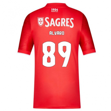 Herren Fußball Pedro Alvaro #89 Rot Heimtrikot Trikot 2021/22 T-Shirt