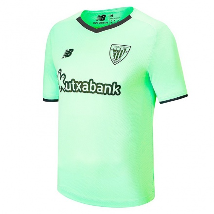 Herren Fußball Jon Morcillo #11 Hellgrün Auswärtstrikot Trikot 2021/22 T-shirt