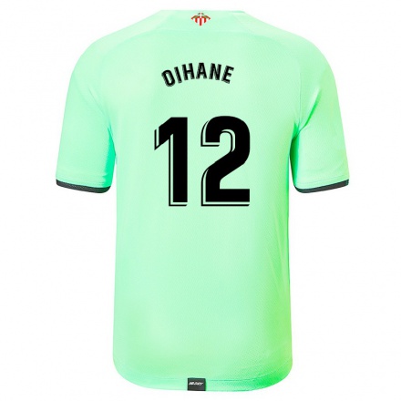 Herren Fußball Oihane #12 Hellgrün Auswärtstrikot Trikot 2021/22 T-Shirt