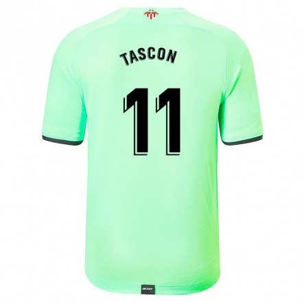 Herren Fußball Andoni Tascon #11 Hellgrün Auswärtstrikot Trikot 2021/22 T-Shirt