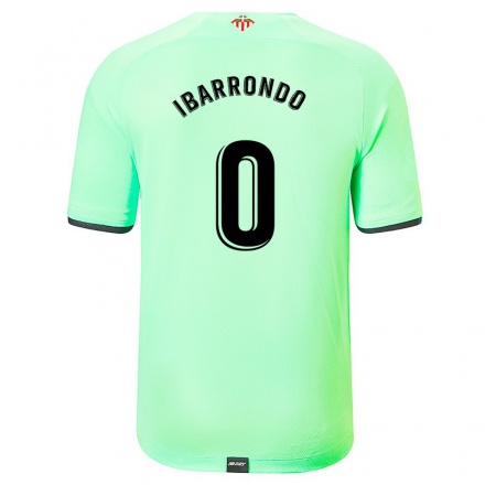 Herren Fußball Alejandro Ibarrondo #0 Hellgrün Auswärtstrikot Trikot 2021/22 T-Shirt
