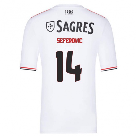 Herren Fußball Haris Seferovic #14 Weiß Auswärtstrikot Trikot 2021/22 T-Shirt