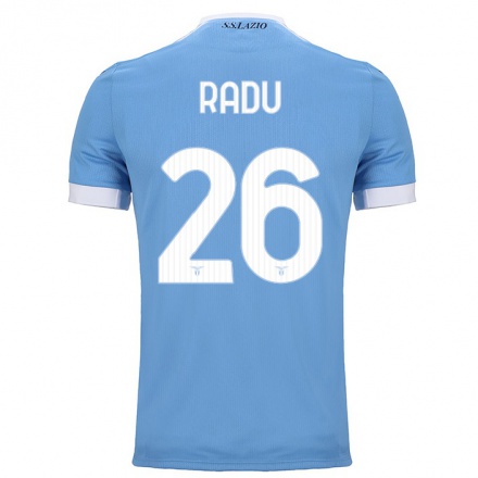 Herren Fußball Stefan Radu #26 Blau Heimtrikot Trikot 2021/22 T-Shirt
