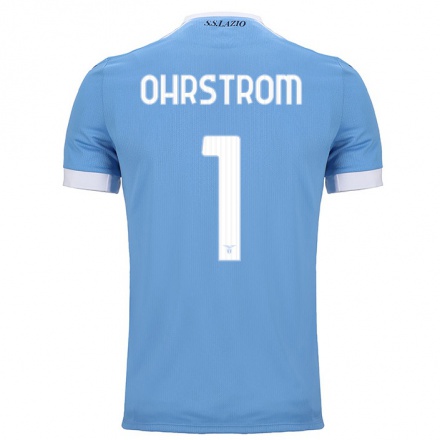 Herren Fußball Stephanie Ohrstrom #1 Blau Heimtrikot Trikot 2021/22 T-Shirt