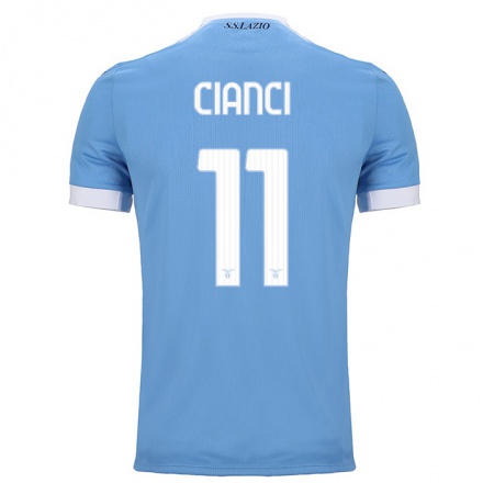 Herren Fußball Alessia Cianci #11 Blau Heimtrikot Trikot 2021/22 T-Shirt