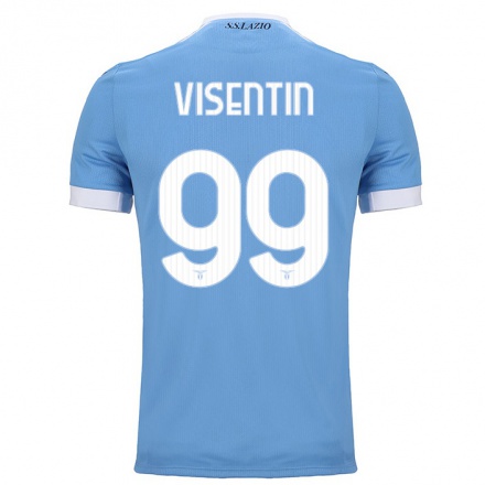Herren Fußball Noemi Visentin #99 Blau Heimtrikot Trikot 2021/22 T-Shirt