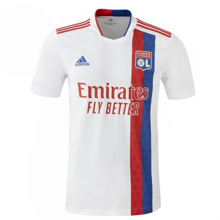 Herren Fußball Amandine Henry #6 Weiß Heimtrikot Trikot 2021/22 T-shirt