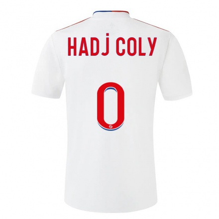 Herren Fußball El Hadj Coly #0 Weiß Heimtrikot Trikot 2021/22 T-Shirt