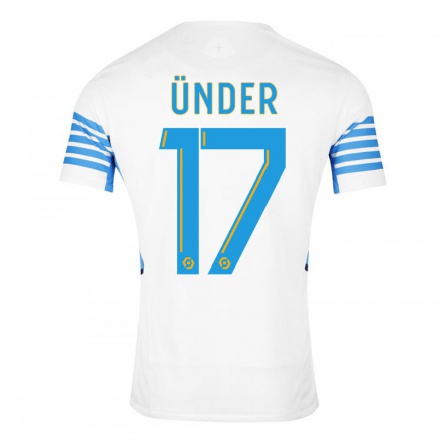 Herren Fußball Cengiz Under #17 Weiß Heimtrikot Trikot 2021/22 T-shirt