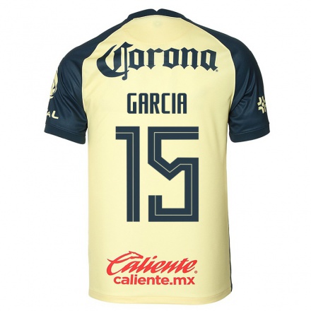 Herren Fußball Diana Garcia #15 Gelb Heimtrikot Trikot 2021/22 T-Shirt