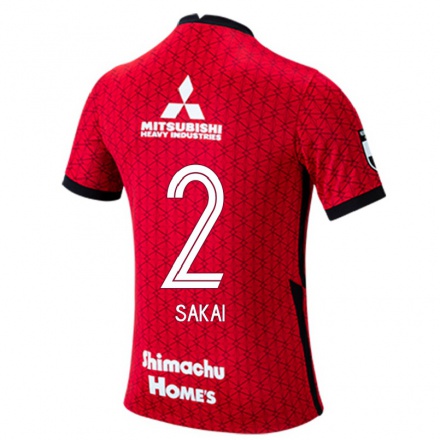 Herren Fußball Hiroki Sakai #2 Rot Heimtrikot Trikot 2021/22 T-shirt