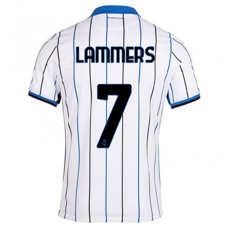 Herren Fußball Sam Lammers #7 Blau Weiss Auswärtstrikot Trikot 2021/22 T-Shirt