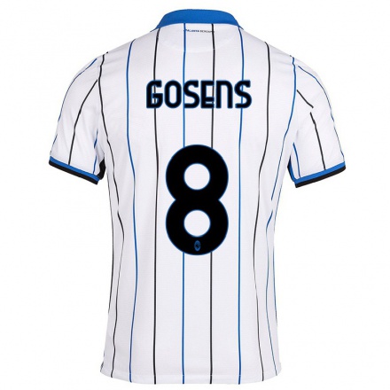 Herren Fußball Robin Gosens #8 Blau Weiss Auswärtstrikot Trikot 2021/22 T-Shirt