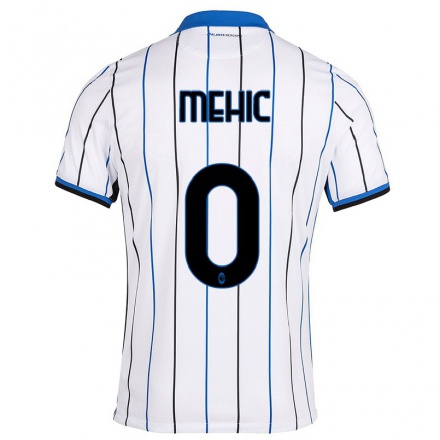 Herren Fußball Dino Mehic #0 Blau Weiss Auswärtstrikot Trikot 2021/22 T-Shirt