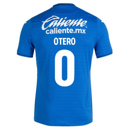 Herren Fußball Romulo Otero #0 Dunkelblau Heimtrikot Trikot 2021/22 T-shirt