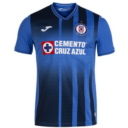 Herren Fußball Josue Reyes #2 Dunkelblau Heimtrikot Trikot 2021/22 T-shirt