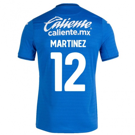 Herren Fußball Joaquin Martinez #12 Dunkelblau Heimtrikot Trikot 2021/22 T-shirt