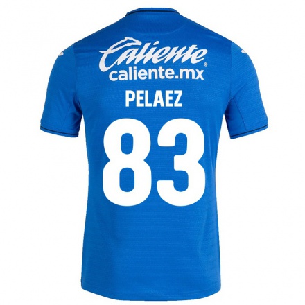Herren Fußball Alejandro Pelaez #83 Dunkelblau Heimtrikot Trikot 2021/22 T-Shirt