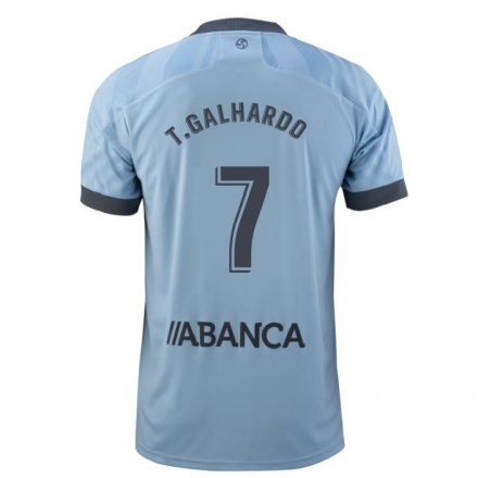 Herren Fußball Thiago Galhardo #7 Helles Lila Heimtrikot Trikot 2021/22 T-Shirt