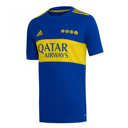 Herren Fußball Jorman Campuzano #21 Königsblau Heimtrikot Trikot 2021/22 T-shirt