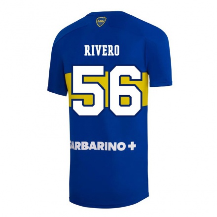 Herren Fußball Simon Rivero #56 Königsblau Heimtrikot Trikot 2021/22 T-shirt