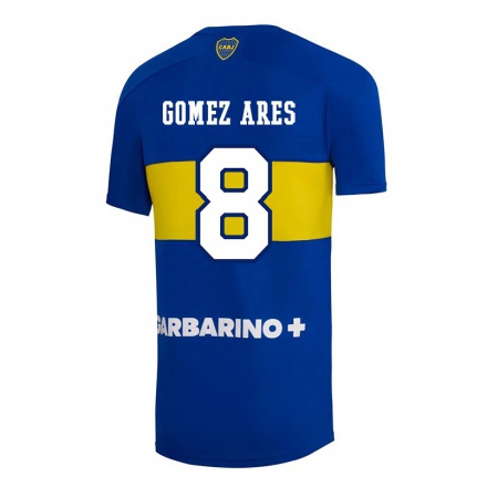 Herren Fußball Camila Gomez Ares #8 Königsblau Heimtrikot Trikot 2021/22 T-Shirt