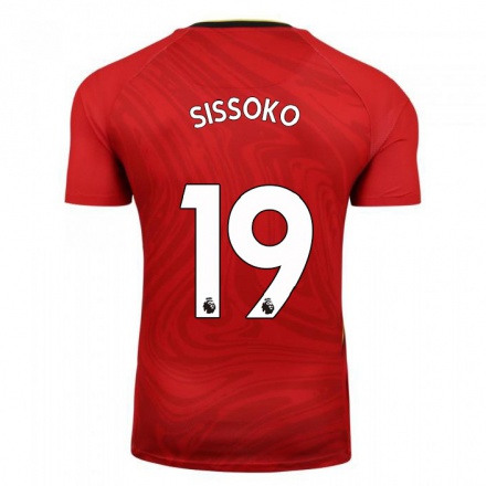 Herren Fußball Moussa Sissoko #19 Rot Auswärtstrikot Trikot 2021/22 T-Shirt
