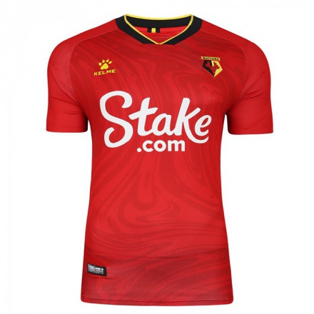 Herren Fußball Juraj Kucka #33 Rot Auswärtstrikot Trikot 2021/22 T-shirt