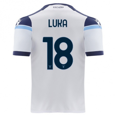 Herren Fußball Luka Romero #18 Weiß Auswärtstrikot Trikot 2021/22 T-Shirt