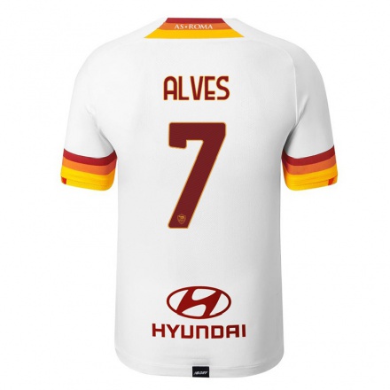 Herren Fußball Andressa Alves #7 Weiß Auswärtstrikot Trikot 2021/22 T-Shirt