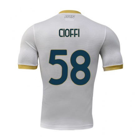 Herren Fußball Antonio Cioffi #58 Grau Auswärtstrikot Trikot 2021/22 T-Shirt