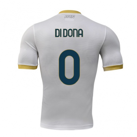Herren Fußball Domenico Di Dona #0 Grau Auswärtstrikot Trikot 2021/22 T-Shirt