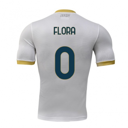 Herren Fußball Massimo Flora #0 Grau Auswärtstrikot Trikot 2021/22 T-Shirt