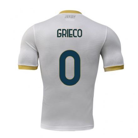 Herren Fußball Alessandro Grieco #0 Grau Auswärtstrikot Trikot 2021/22 T-Shirt