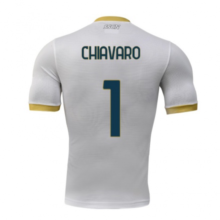 Herren Fußball Kelly Chiavaro #1 Grau Auswärtstrikot Trikot 2021/22 T-Shirt