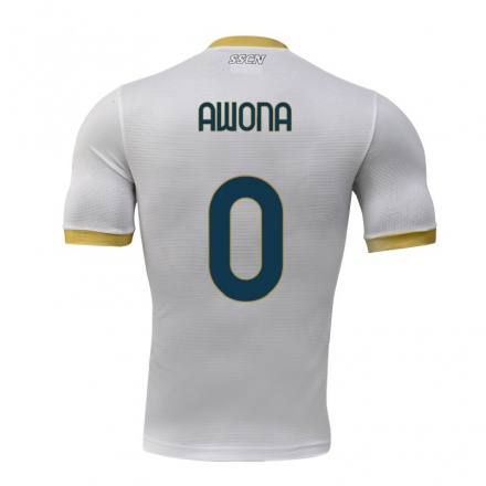 Herren Fußball Aurelle Awona #0 Grau Auswärtstrikot Trikot 2021/22 T-Shirt