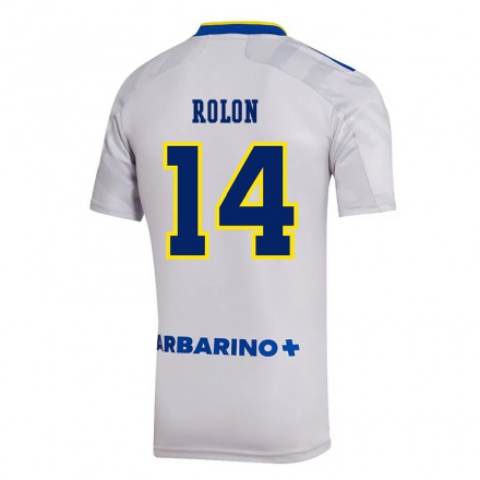 Herren Fußball Esteban Rolon #14 Grau Auswärtstrikot Trikot 2021/22 T-Shirt