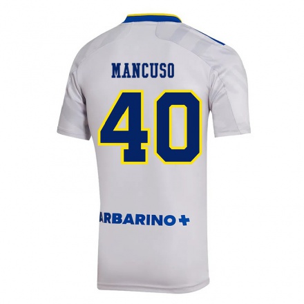 Herren Fußball Eros Mancuso #40 Grau Auswärtstrikot Trikot 2021/22 T-Shirt