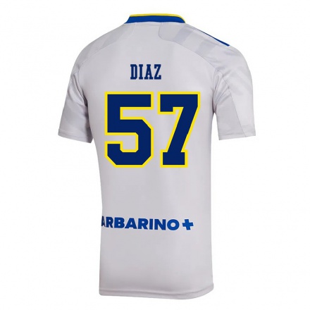 Herren Fußball Tomas Diaz #57 Grau Auswärtstrikot Trikot 2021/22 T-Shirt