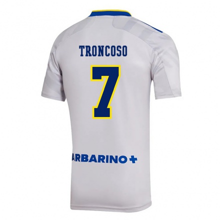 Herren Fußball Carolina Troncoso #7 Grau Auswärtstrikot Trikot 2021/22 T-Shirt