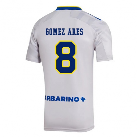 Herren Fußball Camila Gomez Ares #8 Grau Auswärtstrikot Trikot 2021/22 T-Shirt