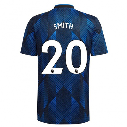 Herren Fußball Kirsty Smith #20 Dunkelblau Ausweichtrikot Trikot 2021/22 T-Shirt