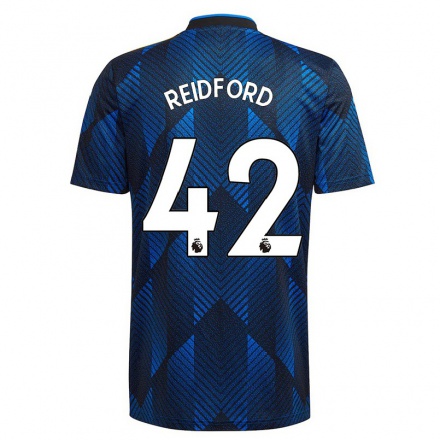 Herren Fußball Izzy Reidford #42 Dunkelblau Ausweichtrikot Trikot 2021/22 T-Shirt