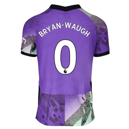 Herren Fußball Brandon Bryan-Waugh #0 Violett Ausweichtrikot Trikot 2021/22 T-Shirt