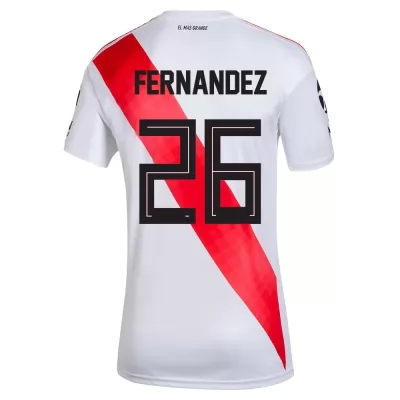 Herren Fußball Ignacio Fernandez #26 Heimtrikot Weiß Trikot 2020/21 Hemd