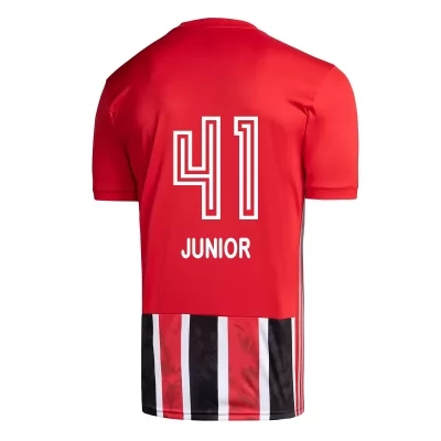 Herren Fußball Junior #41 Auswärtstrikot Rot Trikot 2020/21 Hemd