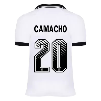 Herren Fußball Guilherme Camacho #20 Heimtrikot Weiß Trikot 2020/21 Hemd