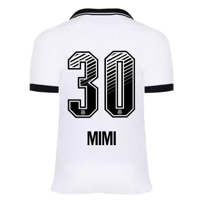 Herren Fußball Mimi #30 Heimtrikot Weiß Trikot 2020/21 Hemd