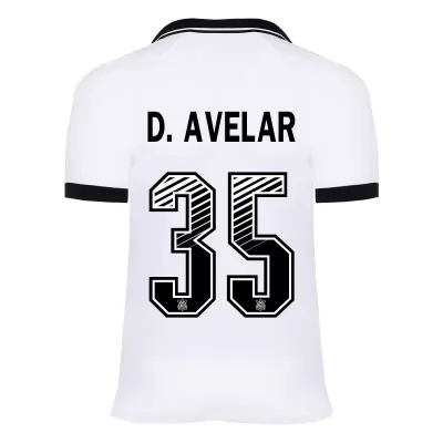 Herren Fußball Danilo Avelar #35 Heimtrikot Weiß Trikot 2020/21 Hemd