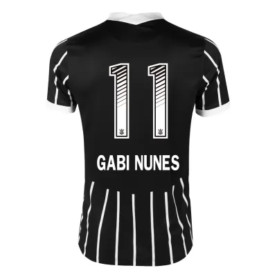 Herren Fußball Gabi Nunes #11 Auswärtstrikot Schwarz Trikot 2020/21 Hemd